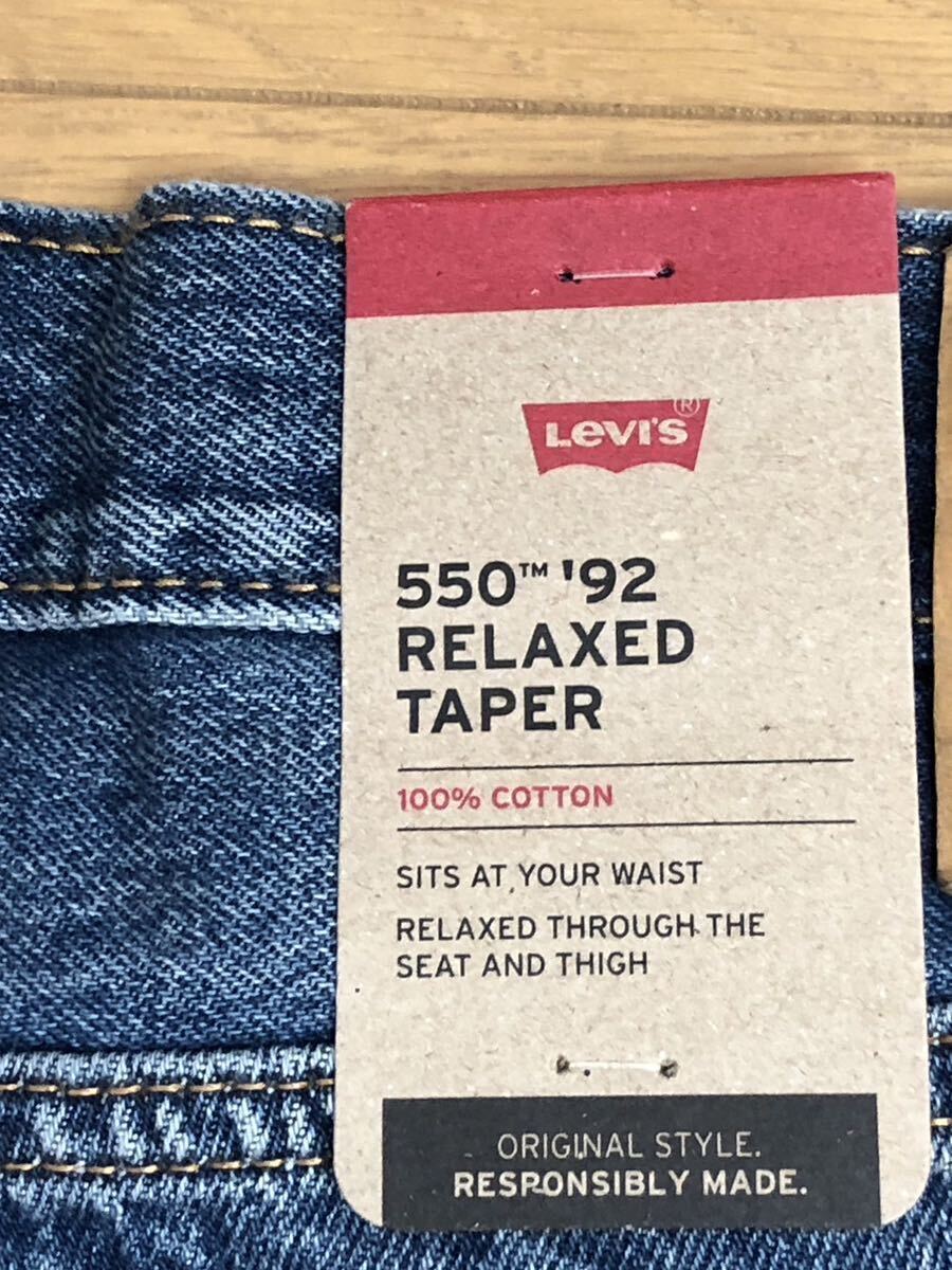 Levi's 550 '92 RELAXED TAPERダークミディアムインディゴW36 L30_画像7