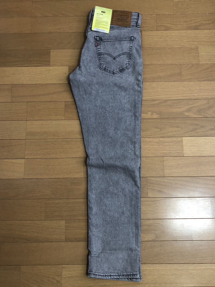 Levi's 511 SLIM GRAY STONEWAS W33 L32