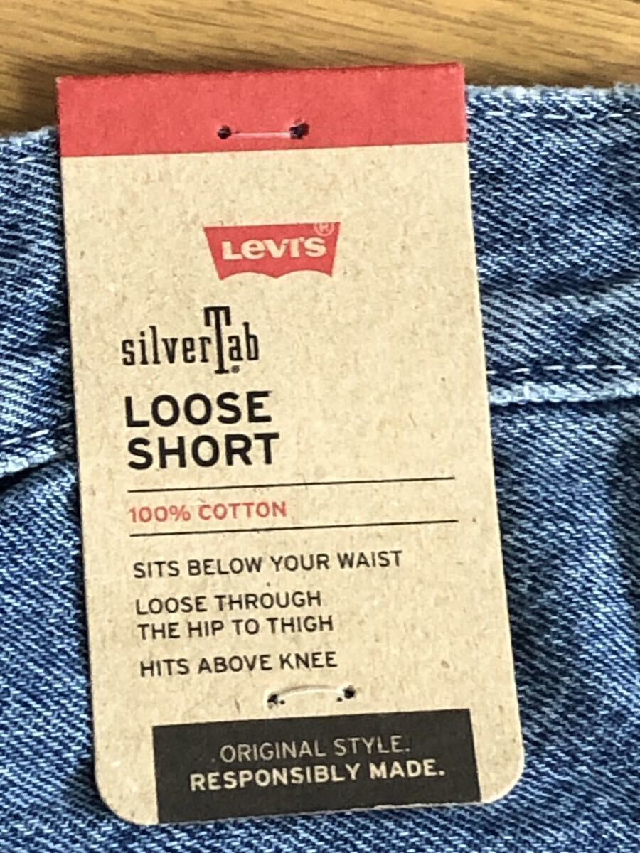 Levi's SilverTab LOOSE SHORT STONEWASH_画像6