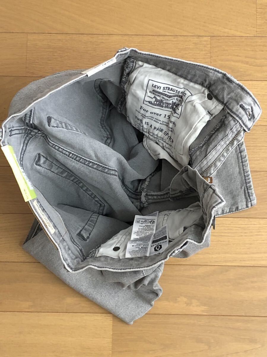 Levi's 511 SLIM GRAY STONEWAS W30 L32_画像10