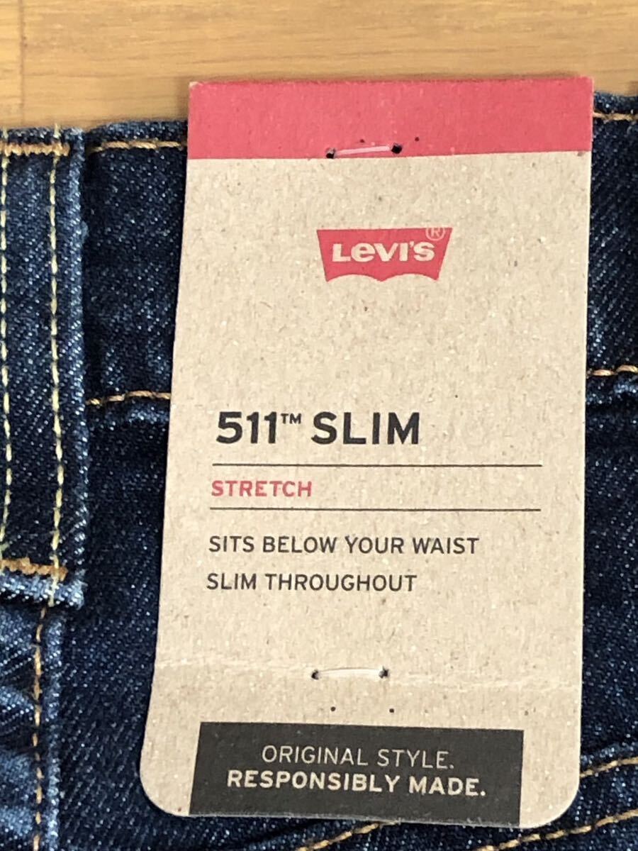 Levi's 511 SLIM FIT DARK INDIGO W31 L32