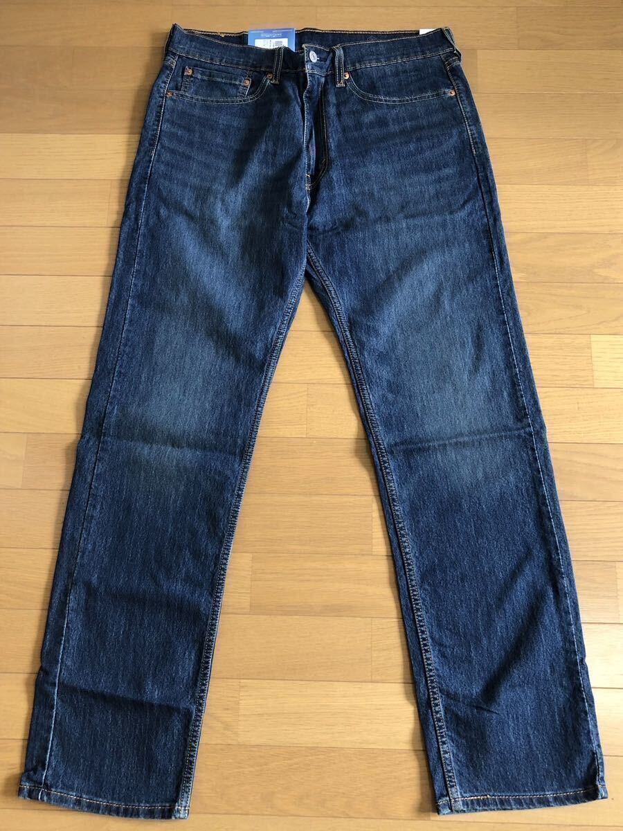 Levi's 505 REGULAR FIT WORN IN DARKINDIGO COOL W34 L32_画像3