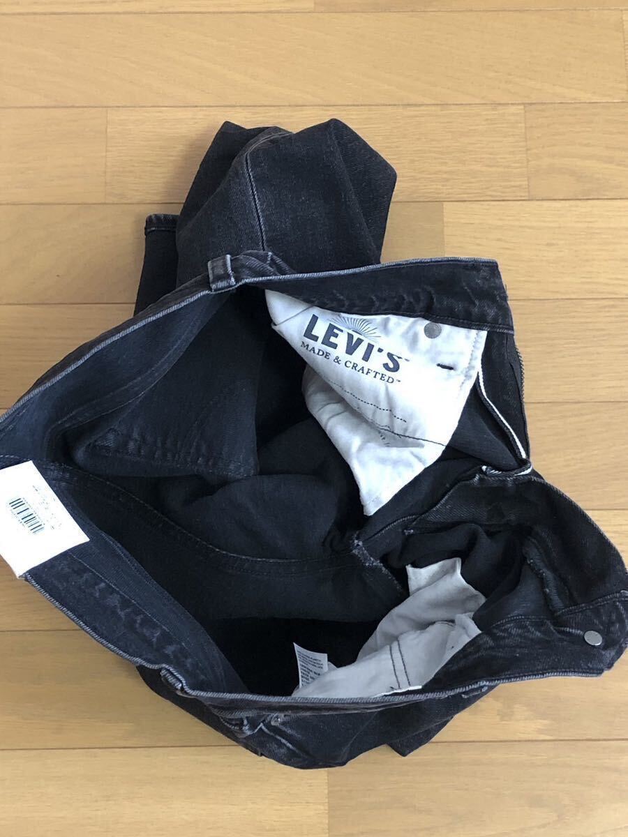 Levi's MADE＆CRAFTED 511 SLIM FIT BLACK BILL SELVEDGE W29 L32_画像10