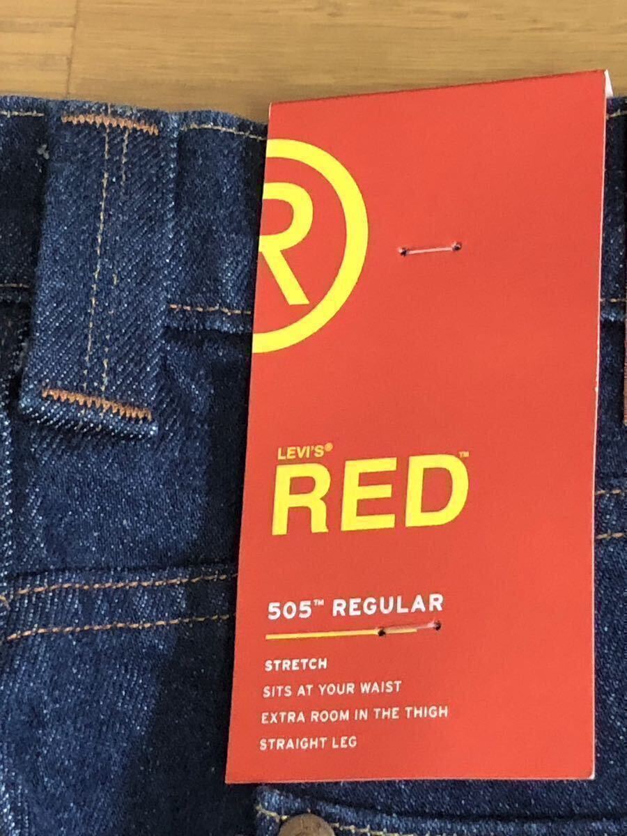 Levi's RED 505 REGULAR FRONTWATER BLUE W34 L32_画像8