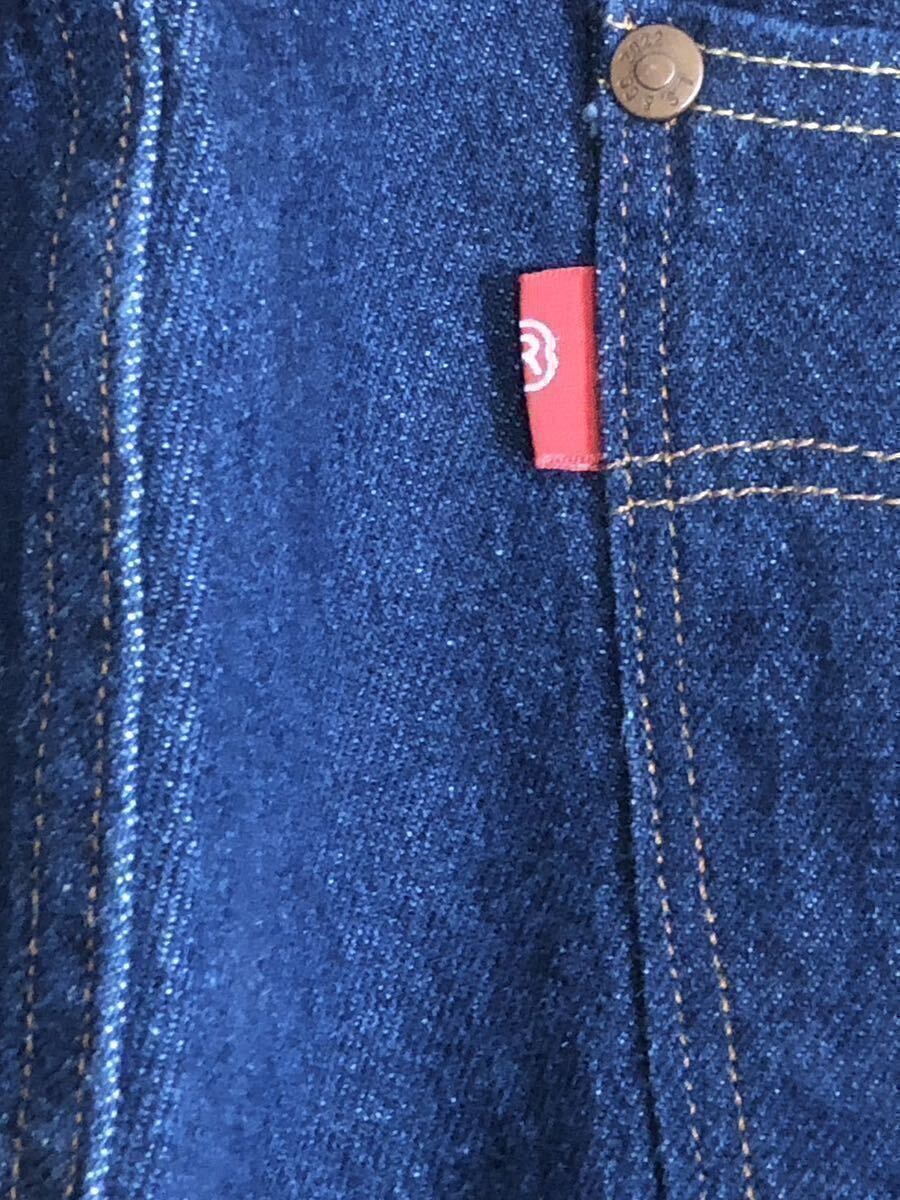 Levi's RED 505 REGULAR FRONTWATER BLUE W32 L32_画像9