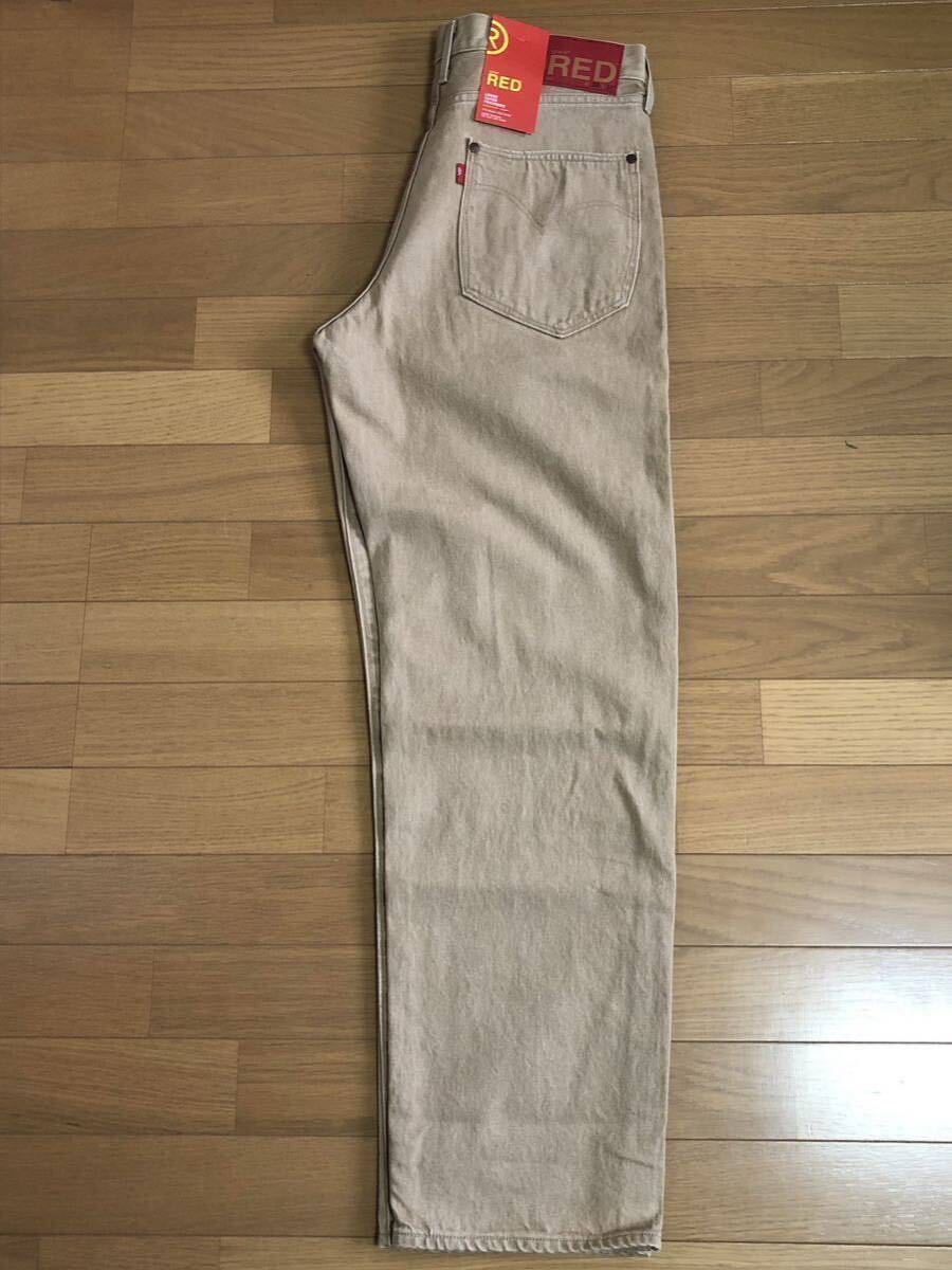 Levi's RED LOOSE TAPER TROUSERS SACRAMENTO SANDS W30 L32_画像2