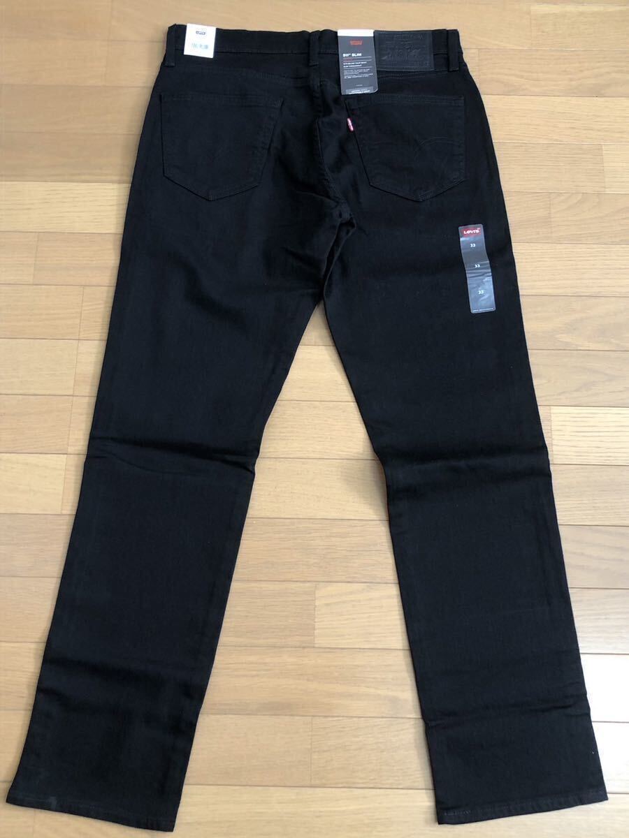 Levi's 511 SLIM FIT BLACK NIGHTSHINE W33 L32_画像4