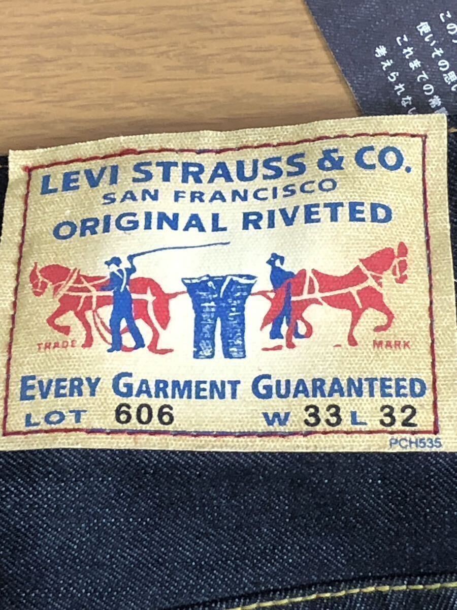 Levi's REDTAB 606 SLIM TAPER AGELESS W33 L32