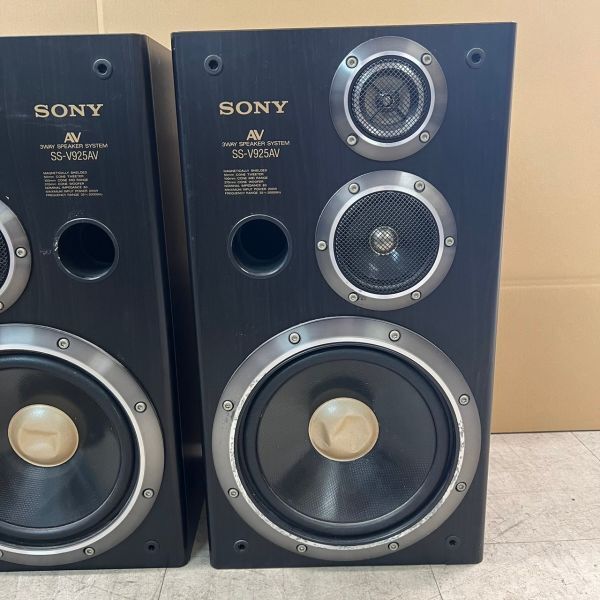 GEe396Y 動作品 SONY ソニー SS-V925AV 3WAY スピーカー ペア_画像3