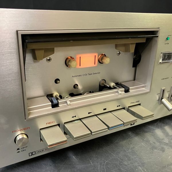 DEb731o10 Pioneer パイオニア カセットデッキ CT-6 説明書付 カセットテープ 音響_画像2