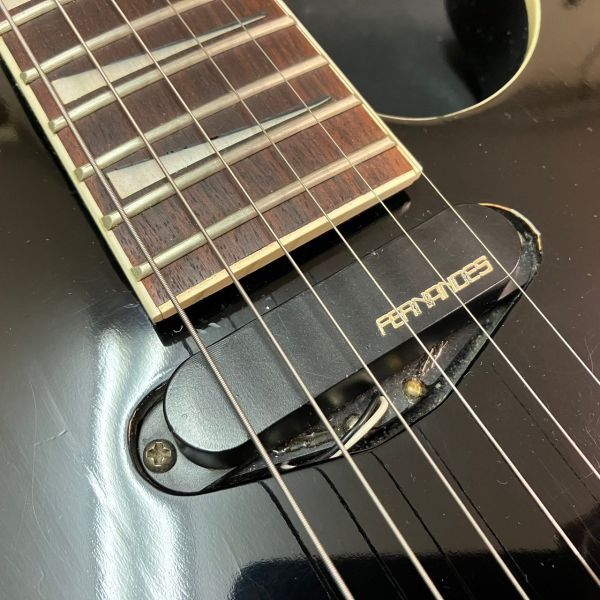 DDb996D16 FERNANDES ゾディアックモデル エレキギター 6弦 Zodiac フェルナンデス ブラック_画像8