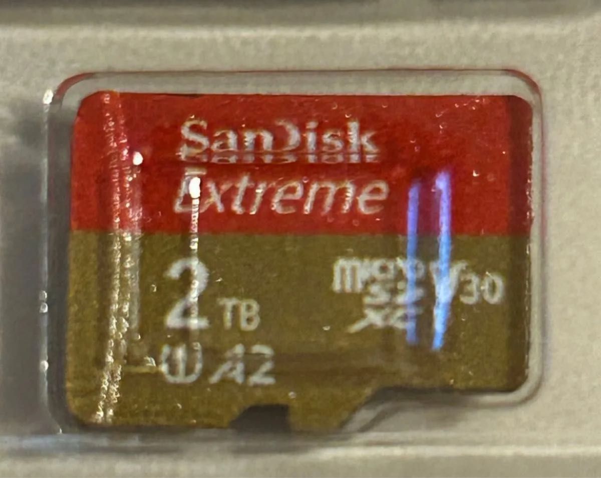 在庫ラスト【大容量2TB】マイクロSDカード SD変換アダプター付き SanDisk Extreme ニンテンドースイッチ