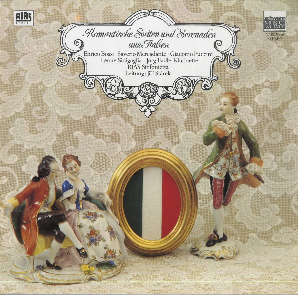 A00505191/LP/イェルク・ファトレ(Cl)/イルジー・スターレク(指揮)「Romantische Suiten Und Serenaden Aus Italien (1979年・VMS-2046)の画像1