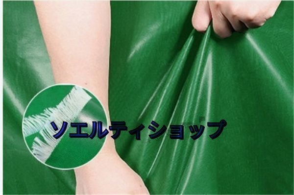 品質保証■PVCコーティング 荷台/トラック エステルシート 雨避けカバー 日焼け止め 厚手帆布 完全防水 ☆サイズ：3mx6m_画像6