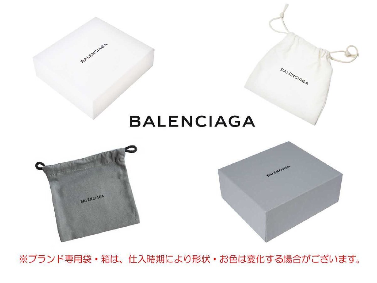 K415.. BALENCIAGA バレンシアガ 財布 PAPER ペーパー ミニ ウォレット 3つ折り イタリア製 ★ 6310 ROSE DES SABLES_画像10