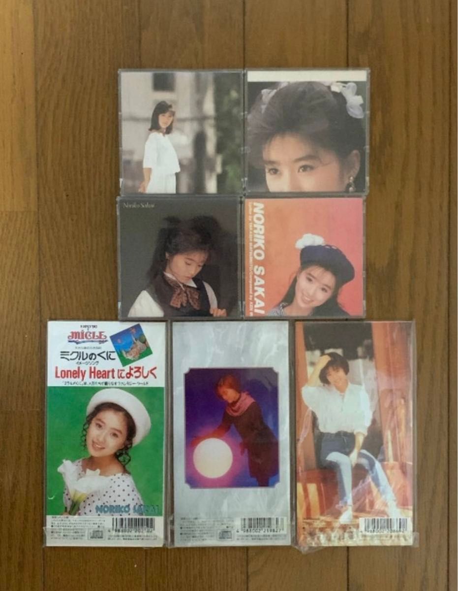 酒井法子Love Letter さよならを過ぎて など 7枚セット