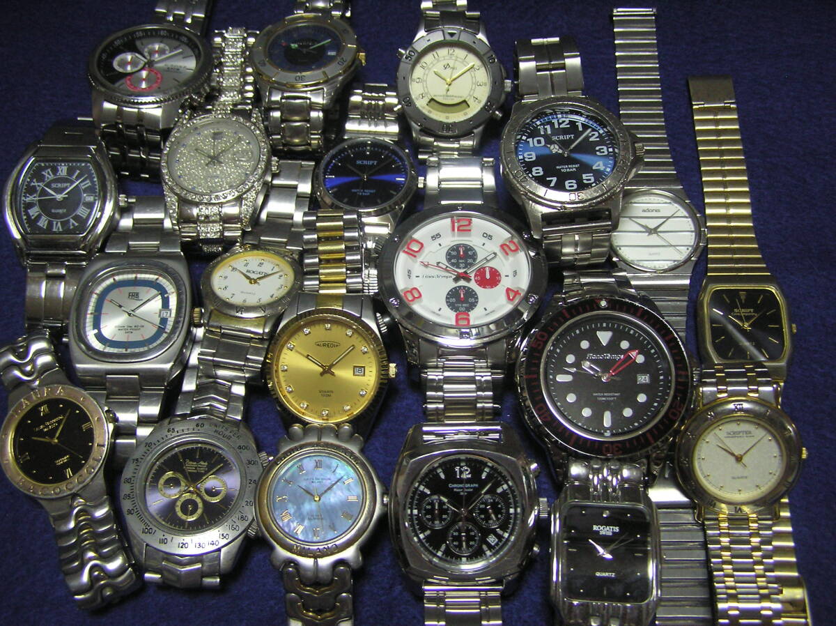  коллекция наручные часы 20шт.@( комплект No.6)