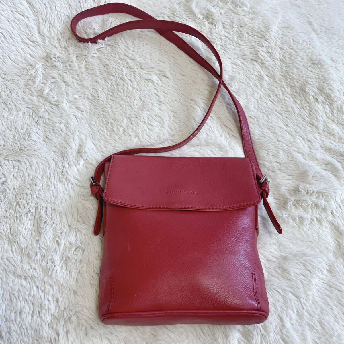 希少 BURBERRY オールレザー ノバチェック ロゴ ショルダー 希少 BURBERRY オールレザー ノバチェック ロゴ ショルダー