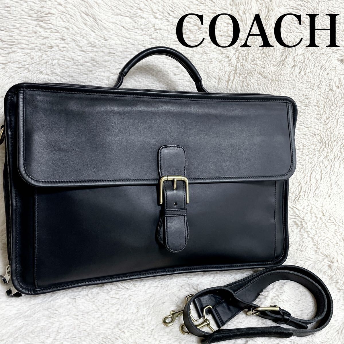 希少 OLD COACH オールドコーチ ボストンバッグ 大容量 黒 希少 OLD COACH オールドコーチ ボストンバッグ 大容量 黒