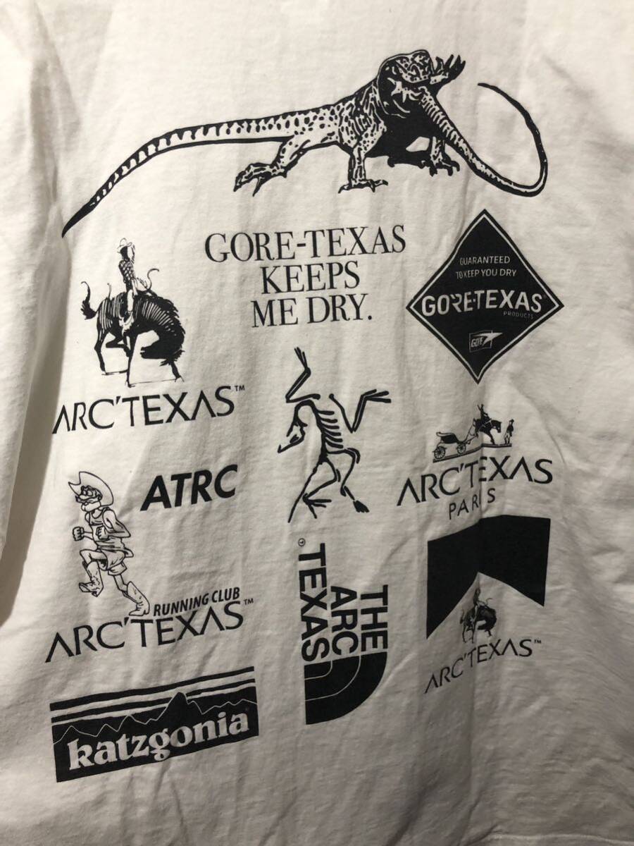 ARC’TEXAS アークテキサス ARCHIVE TEE 半袖Tシャツ プリント サイズL ホワイト　FK_画像1