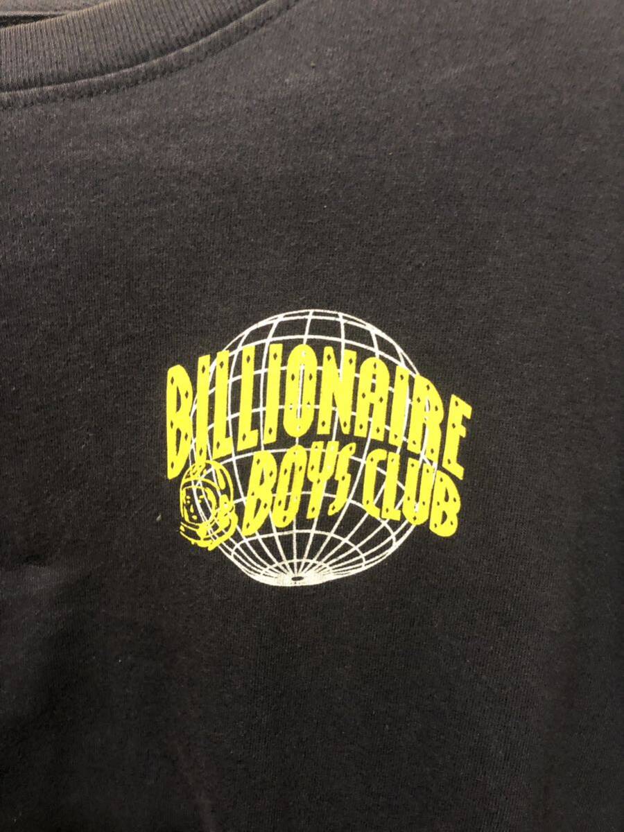 1 jpy * BILLIONAIRE BOYS CLUB Billionaire Boys Club Logo long sleeve T shirt long T size L navy FK