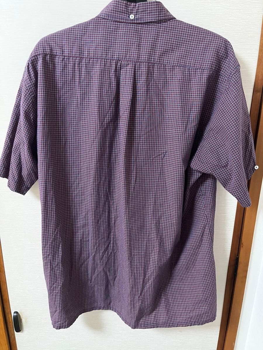 USA製　OLD STUSSYオールドステューシー　紺タグ　チェックシャツ