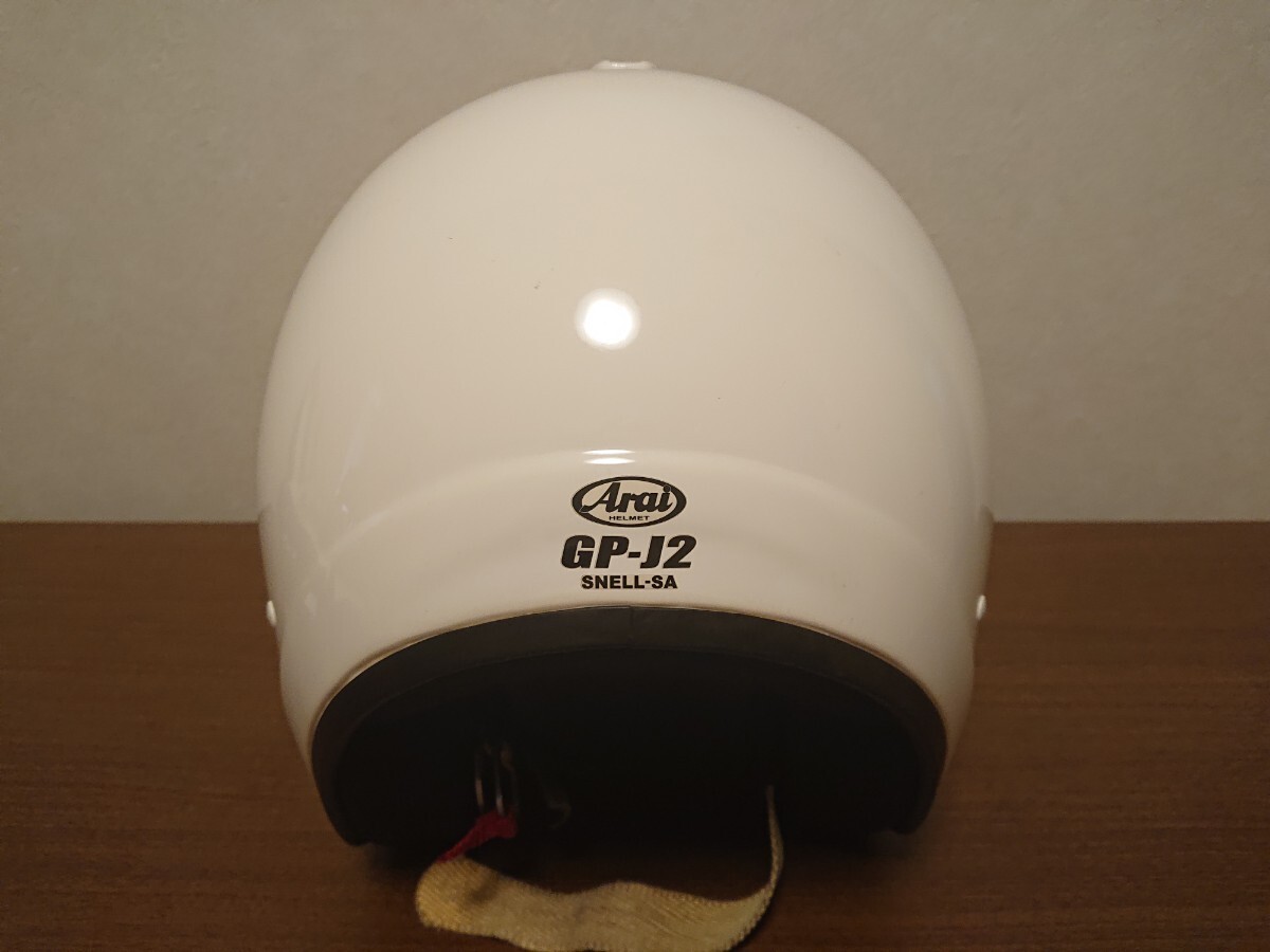 (-v-)σ four wheel for helmet Arai GP-J2 XL size ( used, SNELL-SA )