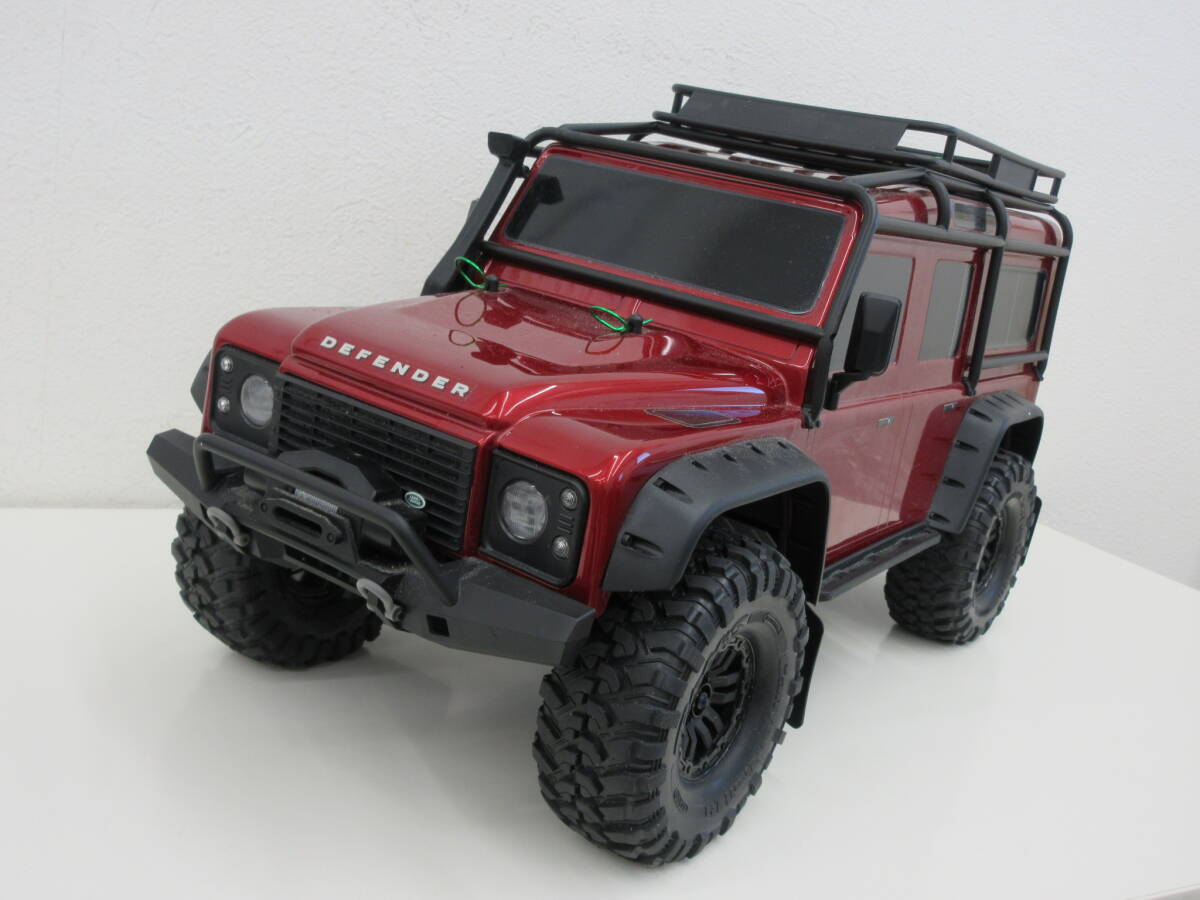 TRAXXAS　トラクサス　LANDROVER　1/10　TRX4　82056-4　RED　ランドローバー　ディフェンダー　箱付_画像2