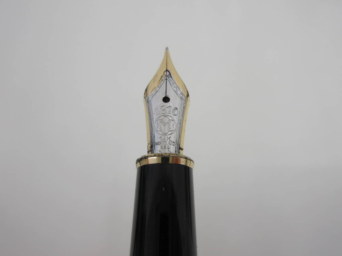 MONTBLANC　モンブラン　万年筆　MEISTERSTUCK　マイスターシュテュック　4810　ペン先　14K　585　筆記未確認_画像8