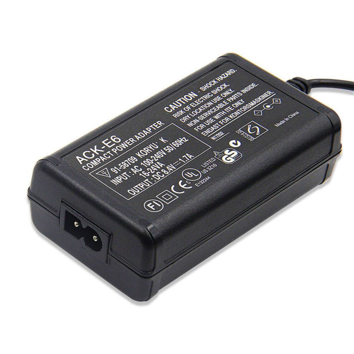 ACK-E6 AC電源アダプター DR-E6 DCカプラーキット LP-E6/LP-E6N ACK-E6 AC電源アダプター DR-E6 DCカプラーキット LP-E6/LP-E6N