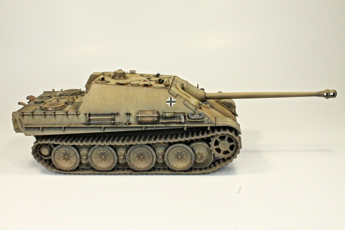 ドラゴン1/35 ドイツ駆逐戦車ヤークトパンター初期型　完成品_画像3