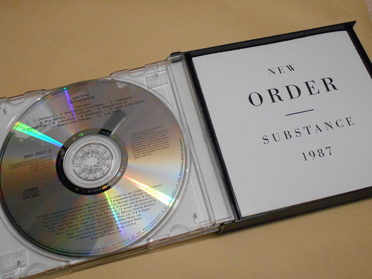 NEW ORDER - SUBSTANCE 1987　ニューオーダー12インチシングル集_画像2