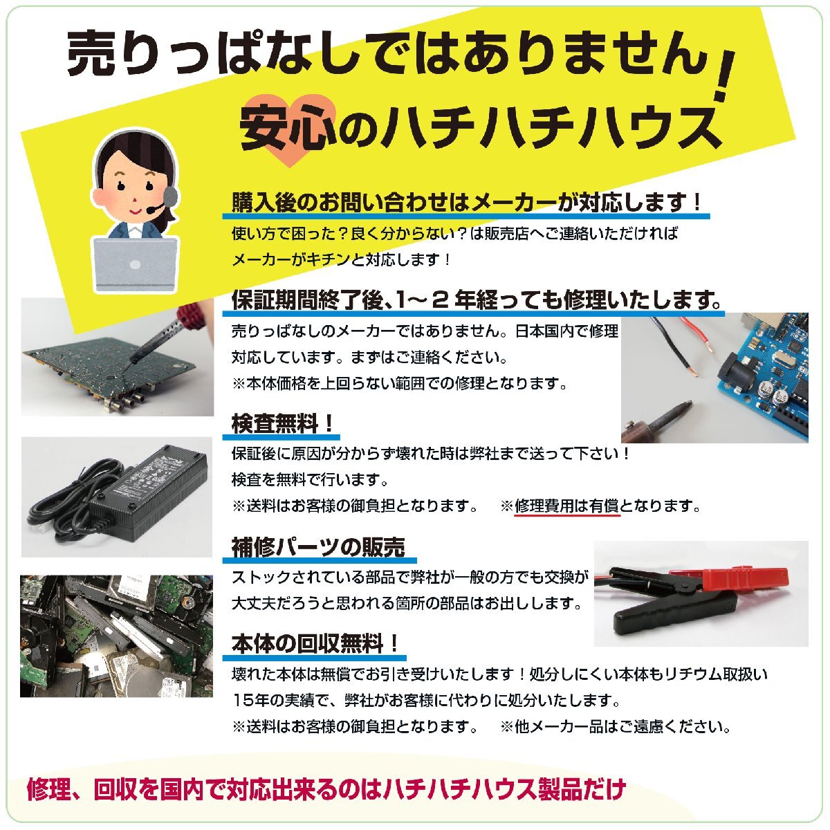 リニューアル！ 台数限定価格 ITO 42000ｍAh 1年保証 ジャンプスターター 12V 24V 対応 リチウム イオン バッテリー 保護回路 L1416 88_画像7