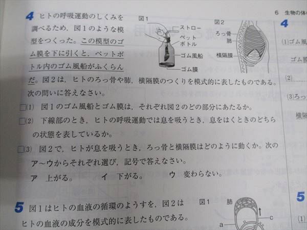 WM96-080 塾専用 中3年 Keyワーク 理科 状態良い 19S5B_画像4