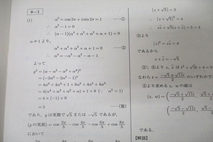 WL27-037 駿台 入試数学の定石〈頻出問題解法パターン〉 テキスト 2017 冬期 小林隆章 13m0C_画像5