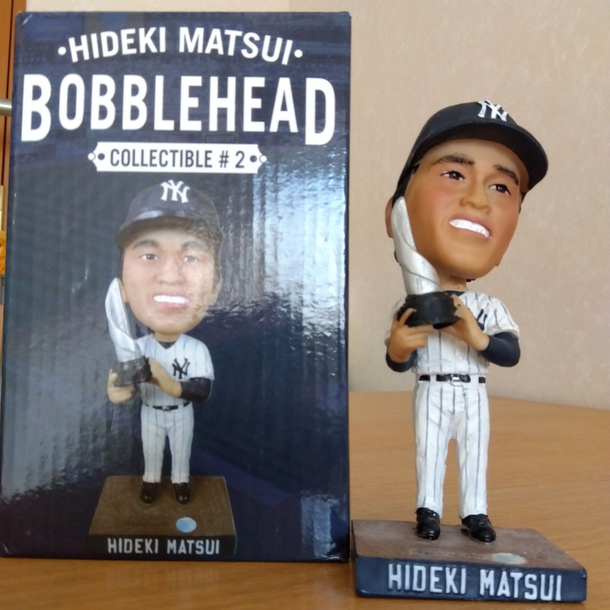 非売品】 松井秀喜 ニューヨークヤンキース引退 ボブルヘッド 非売品】 松井秀喜 ニューヨークヤンキース引退 ボブルヘッド