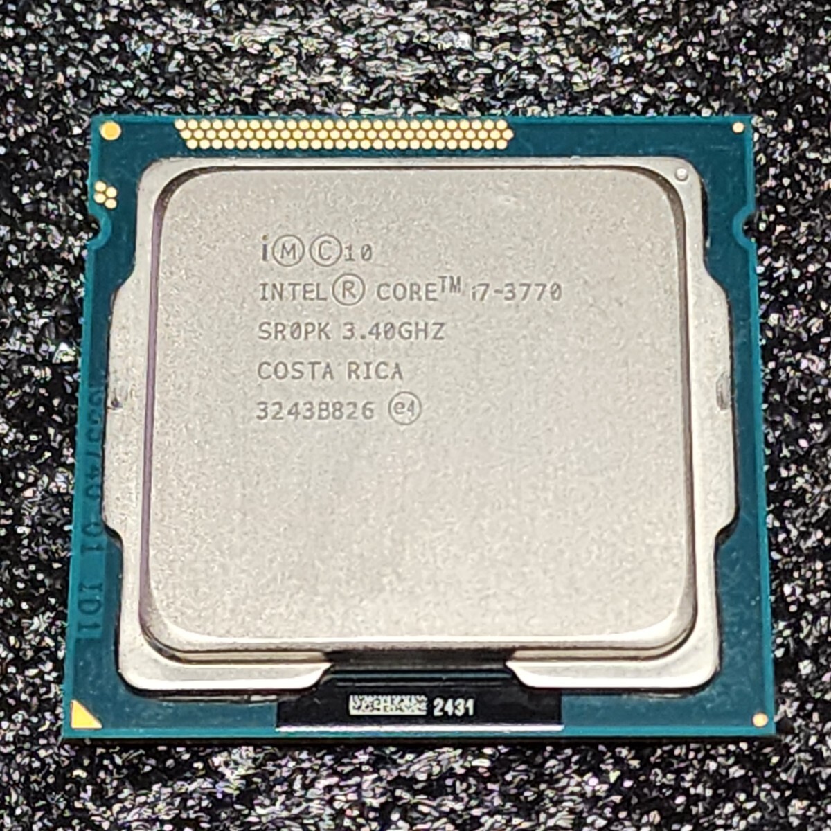 CPU Intel Core i7 3770 3.4GHz 4 core 8s red IvyBridge PC parts Intel operation verification ending 