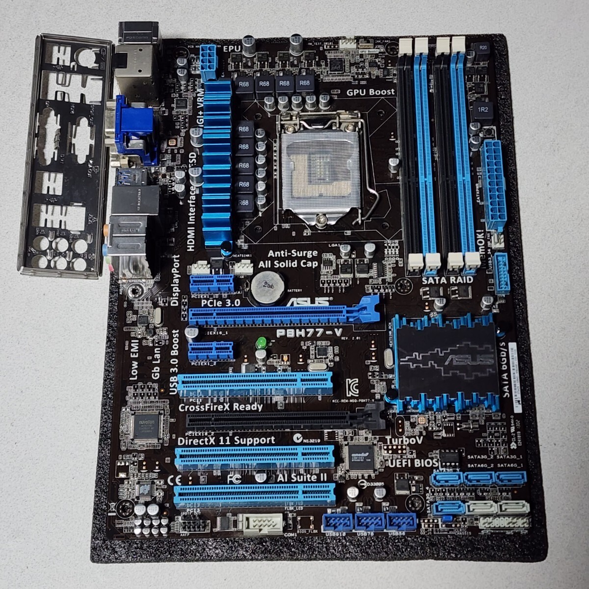 ASUS P8H77-V IOパネル付属 LGA1155 ATXマザーボード 第2・3世代CPU対応 最新Bios 動作確認済 PCパーツ|Yahoo!フリマ(旧PayPayフリマ) ASUS P8H77-V IOパネル付属 LGA1155 ATXマザーボード 第2・3世代CPU対応 最新Bios 動作確認済 PCパーツ|Yahoo!フリマ(旧PayPayフリマ)
