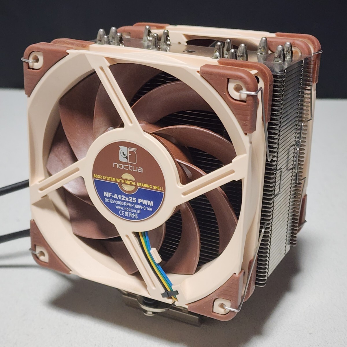 [ free shipping ]NOCTUA NH-U12A 120mm side flow type CPU cooler,air conditioner dual fan LGA115X*LGA1200 correspondence PC parts 