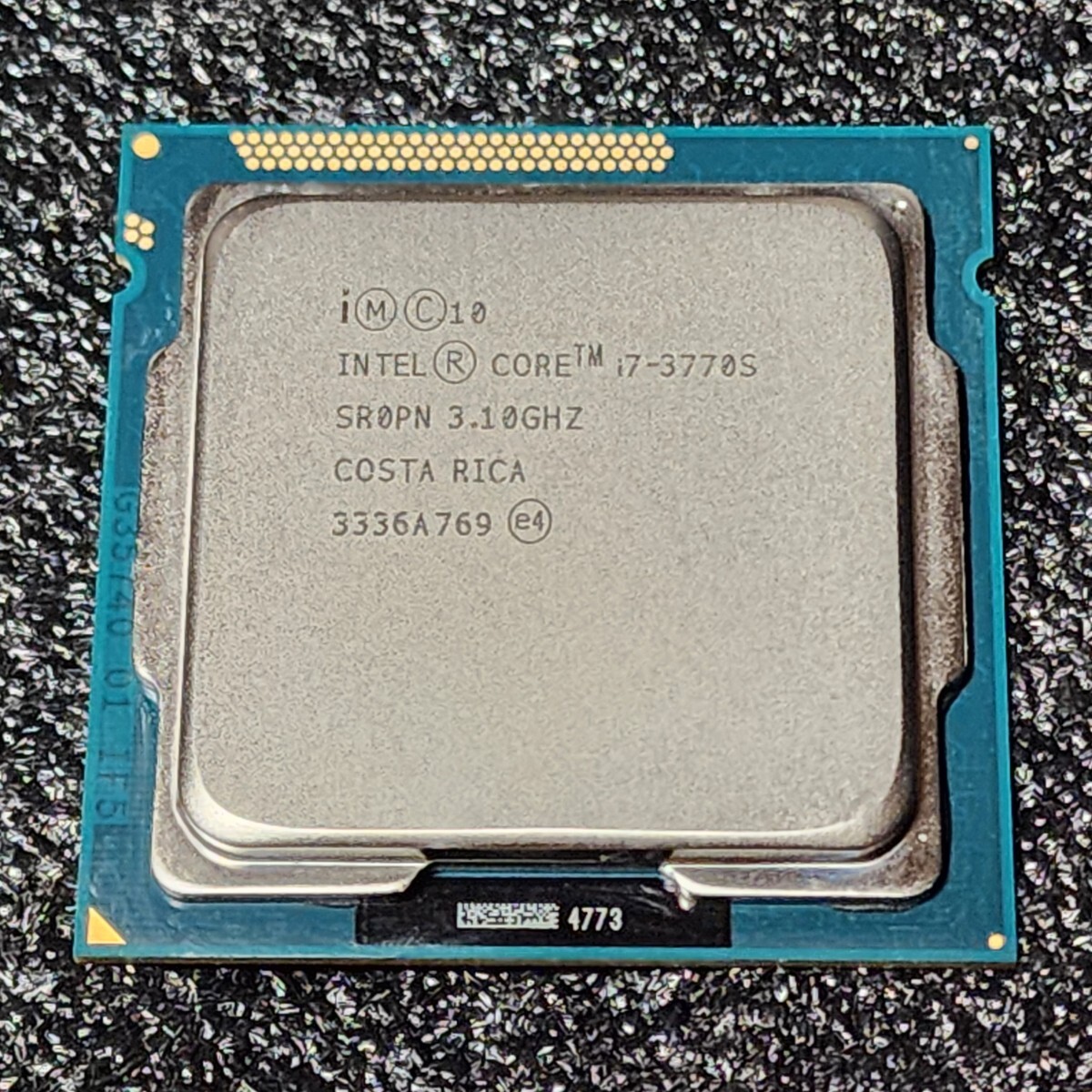 CPU Intel Core i7 3770S 3.1GHz 4コア8スレッド IvyBridge PCパーツ インテル 動作確認済み_画像1