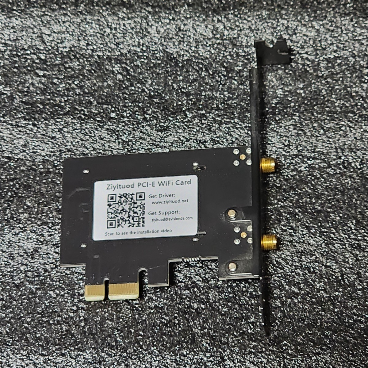【送料無料】Ziyituod AX200 2974Mbps WI-FI 無線LANカード アンテナセット PCIExpress×1 Bluetooth5.1 PCパーツ_画像5