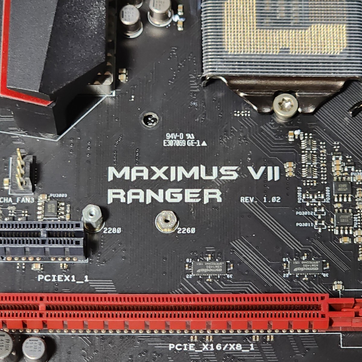 ASUS Z97 MAXIMUS VII RANGER IOパネル付属 LGA1150 ATXマザーボード 第4・5世代CPU対応 最新Bios 動作確認済 PCパーツ_画像3