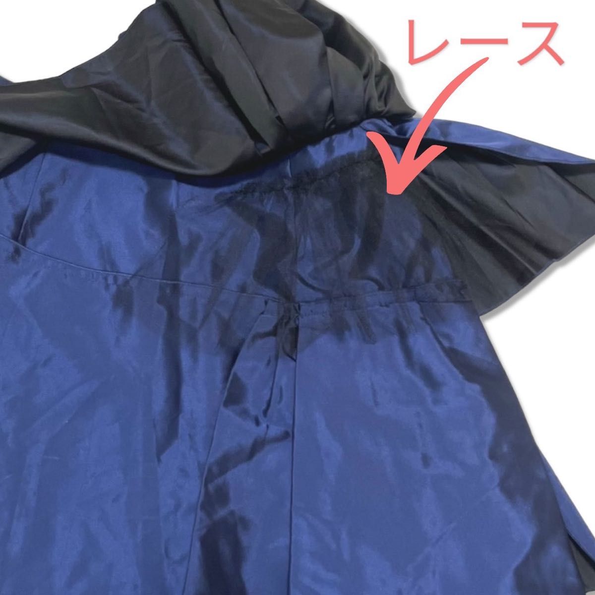 LANVIN en Bleu ランバンオンブルー フリルスカート ブルー 青 LANVIN en Bleu ランバンオンブルー フリルスカート ブルー 青