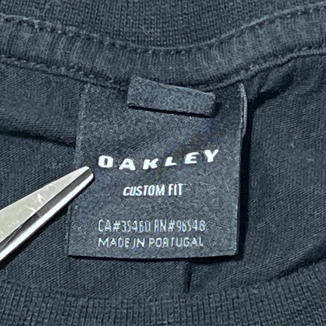 Oakley オークリー 半袖Tシャツ ロゴT ブラック US古着 e93 L相当_画像3