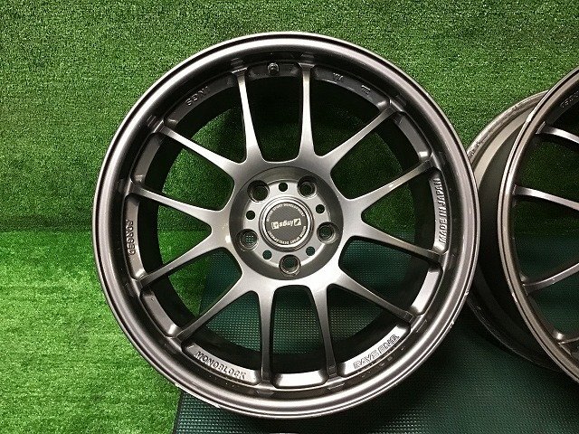 【送料無料】RAYS/レイズ;ings+1/イングス アルミホイール 18×8J+43/18×8.5J+38 5穴-114.3;鍛造;4本セット;_画像2