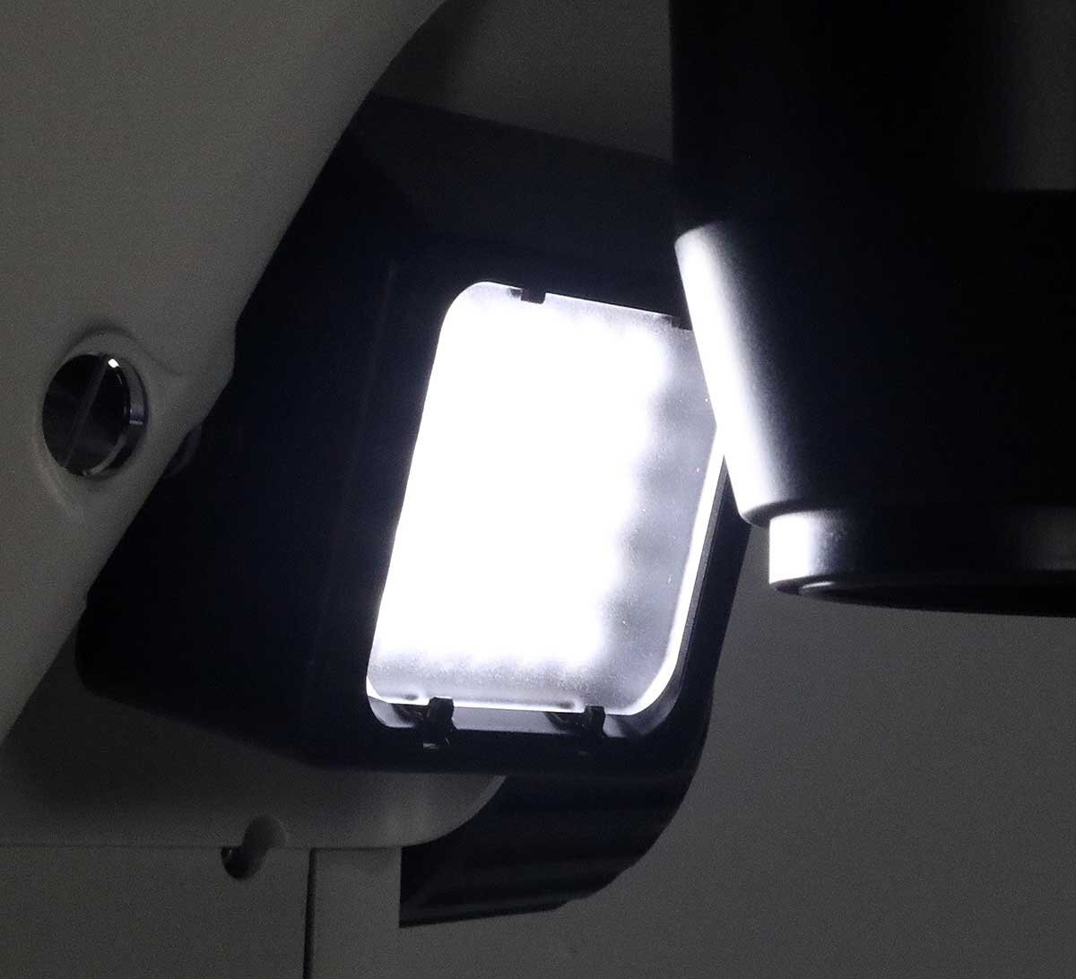 OLYMPUS コンパクト実体顕微鏡 SZ61TR LED照明架台SZ2-ILST 付き【中古】□_画像6