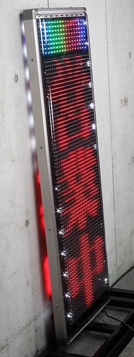 TOWA TB группа kyak высокий Red ecoRea Deco NS-RM3117BGW красный цвет двусторонний LED табличка молния табличка красный цвет LED дисплей [ б/у ]*