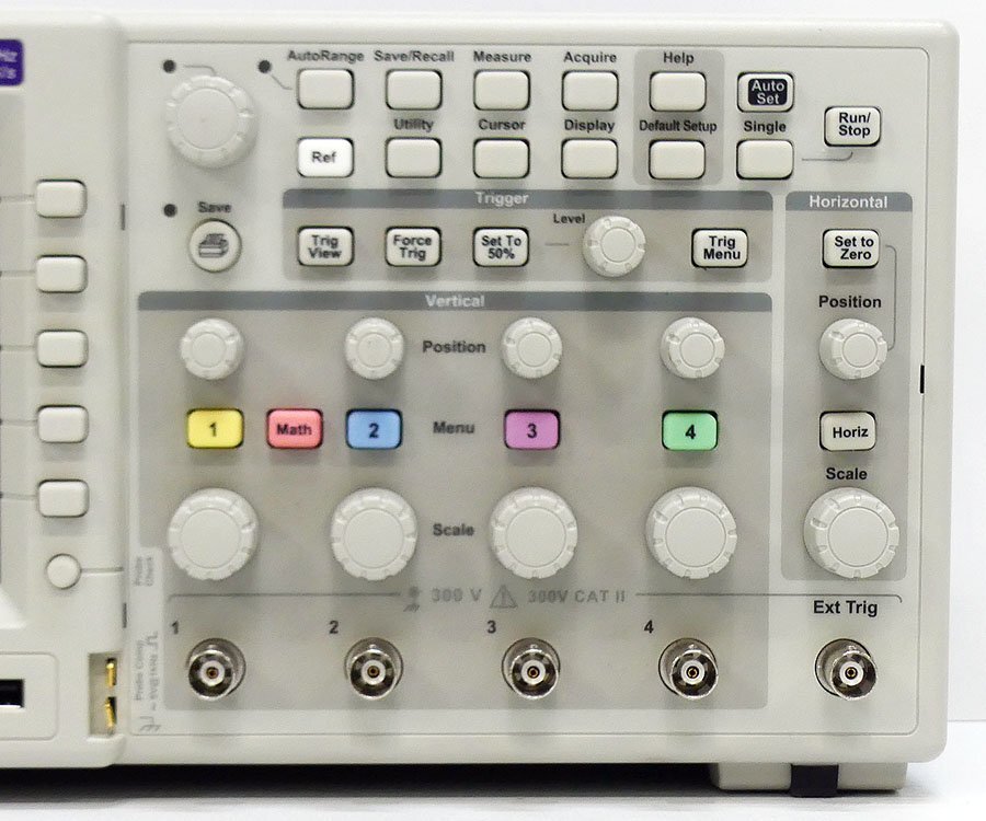 Tektronix TDS2024C デジタルオシロスコープ [セルフテストパス プローブ2個付き] 中古 テクトロニクス ☆_画像4