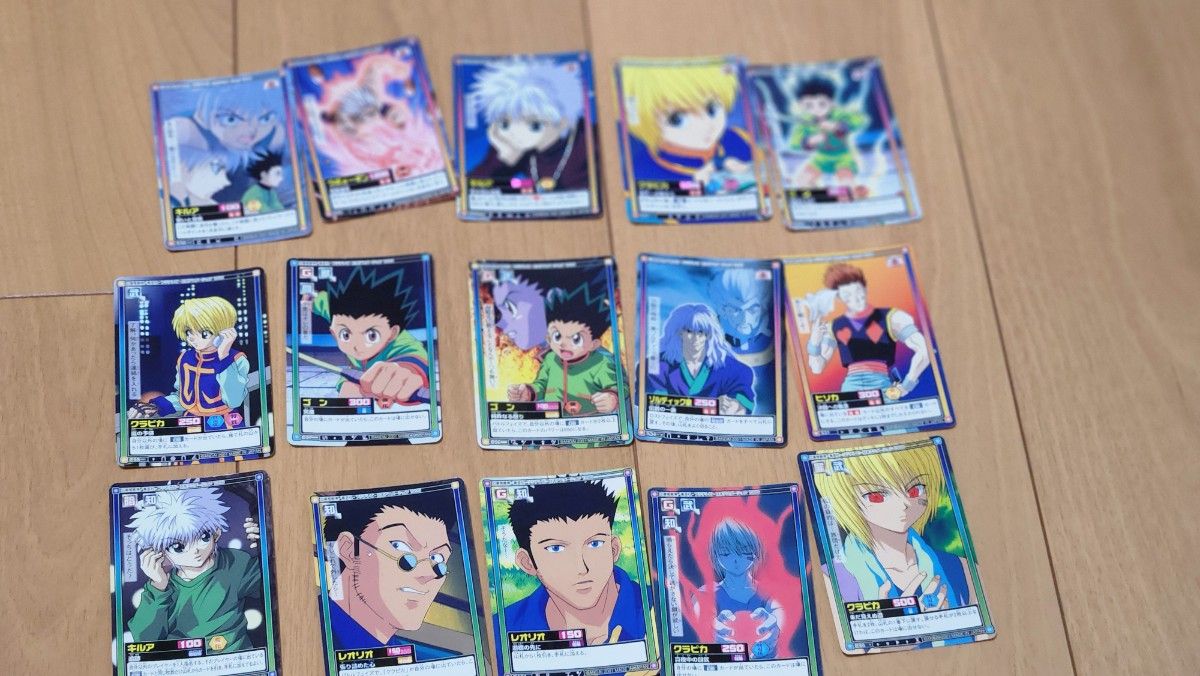 HUNTER×HUNTER カードダスハイパーバトル 100枚まとめ売り HUNTER×HUNTER カードダスハイパーバトル 100枚まとめ売り