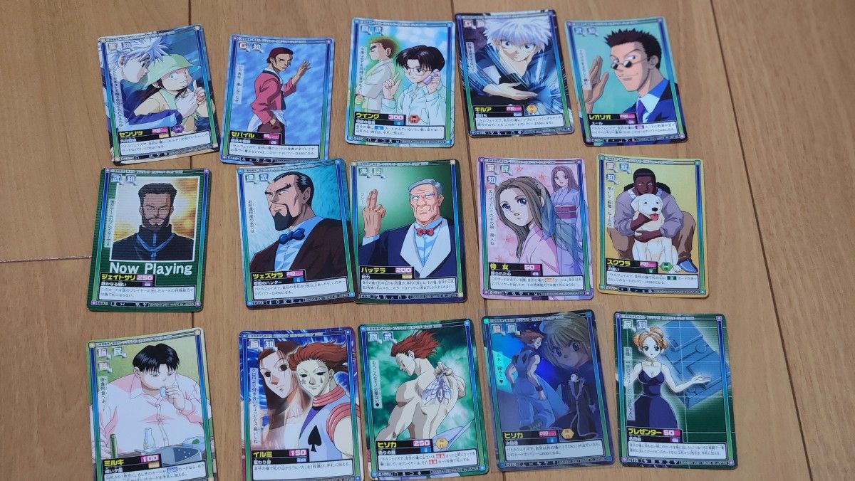 HUNTER×HUNTER カードダスハイパーバトル 100枚まとめ売り HUNTER×HUNTER カードダスハイパーバトル 100枚まとめ売り